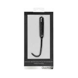 Shots Ouch Urethral Sounding Silicone Vibrating Bullet Plug W/beaded Tip - Black