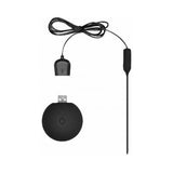 Shots Ouch Urethral Sounding Silicone Rechargeable & Remote Controlled Vibrating Plug - Black