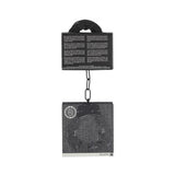Shots Ouch Denim Metal Handcuffs - Black