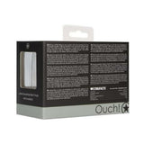 Ouch! Large Diamond Butt Plug With Handle - Black