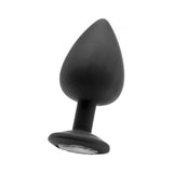 Extra Large Diamond Butt Plug Black