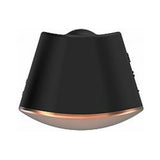 Dazzling Rotating Vibrating Clitoral Stimulator Black