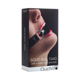 Ouch Solid Ball Gag O/S Black
