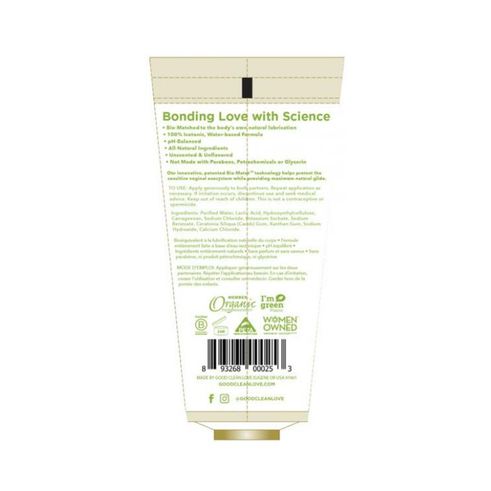 Good Clean Love Bionude Personal Lubricant 3oz