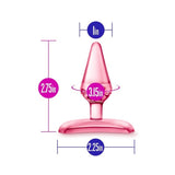 Blush Play With Me Hard Candy Anal Toy - Purple