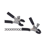 Spartacus Adjustable Nipple Clamps With Curved Chain