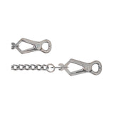 Spartacus Endurance Nipple Clamps Light Point Clamps With Curbed Chain