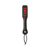 12 Inch Leather Impression Paddle - Love