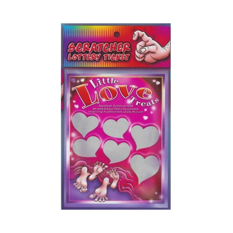 Sexy Scratcher Lottery Ticket Little Love Treats