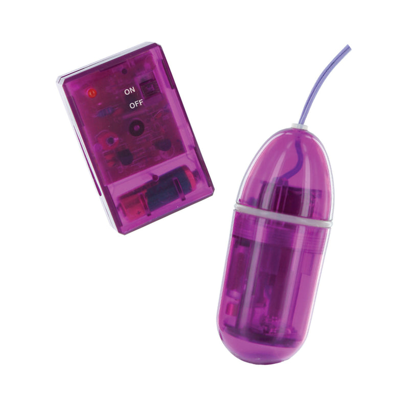 Remote Control Waterproof Bullet 3.25 Inch - Purple