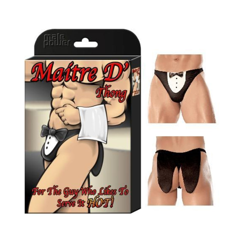 Male Power Maitre D Thong Underwear