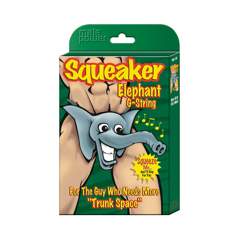 Male Power Squeaker Elephant G-String