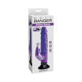 Waterproof Bunny Wall Bangers Purple Vibrator