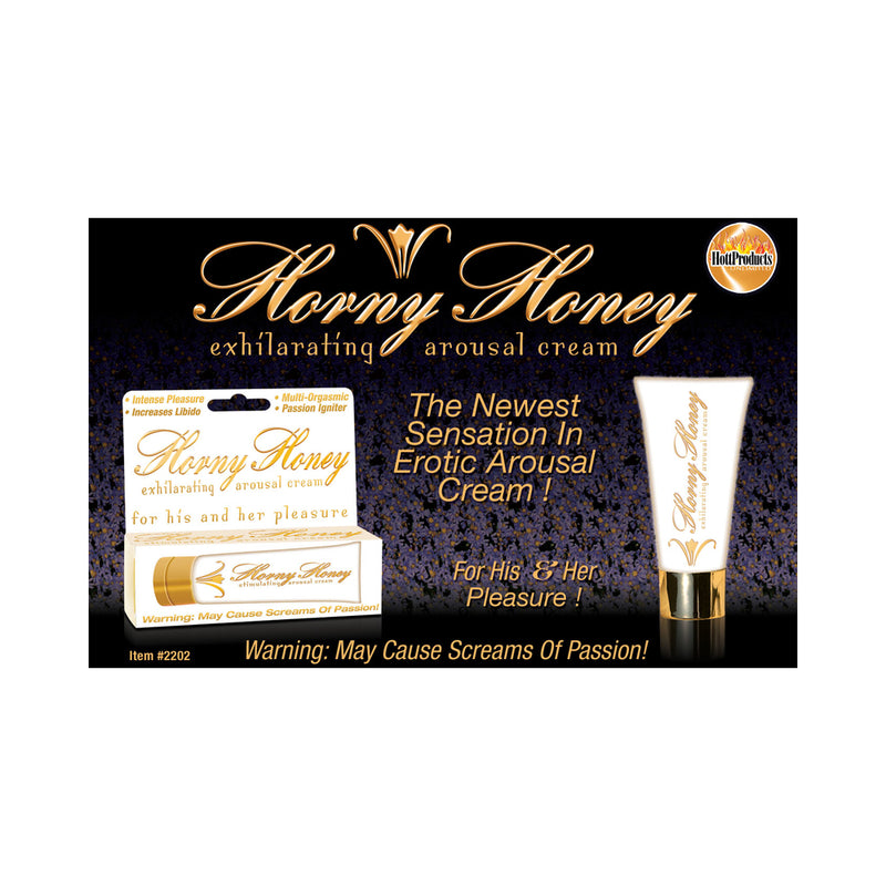 Horny Honey Stimulating Arousal Cream 1oz Tube