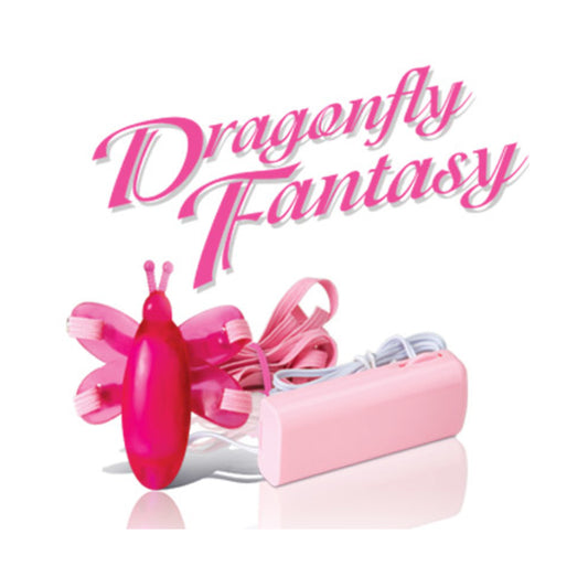Dragonfly Fantasy Erotic Massager Pink
