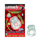 Crystal Pulsating Erection Keeper Clear Ring