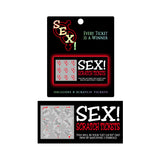 Sex Scratch Tickets (8 Per Pack)