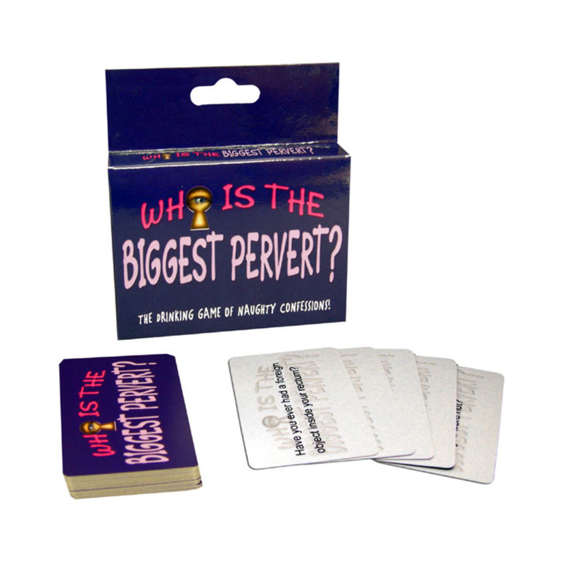 Who's The Biggest Pervert Card Game