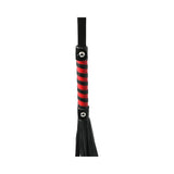 Red & Black Stripe Flogger