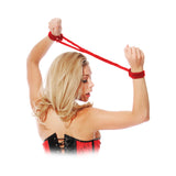 Ff Silk Rope Love Cuffs Red