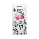 Sex & Mischief Satin Hot Pink Blindfold