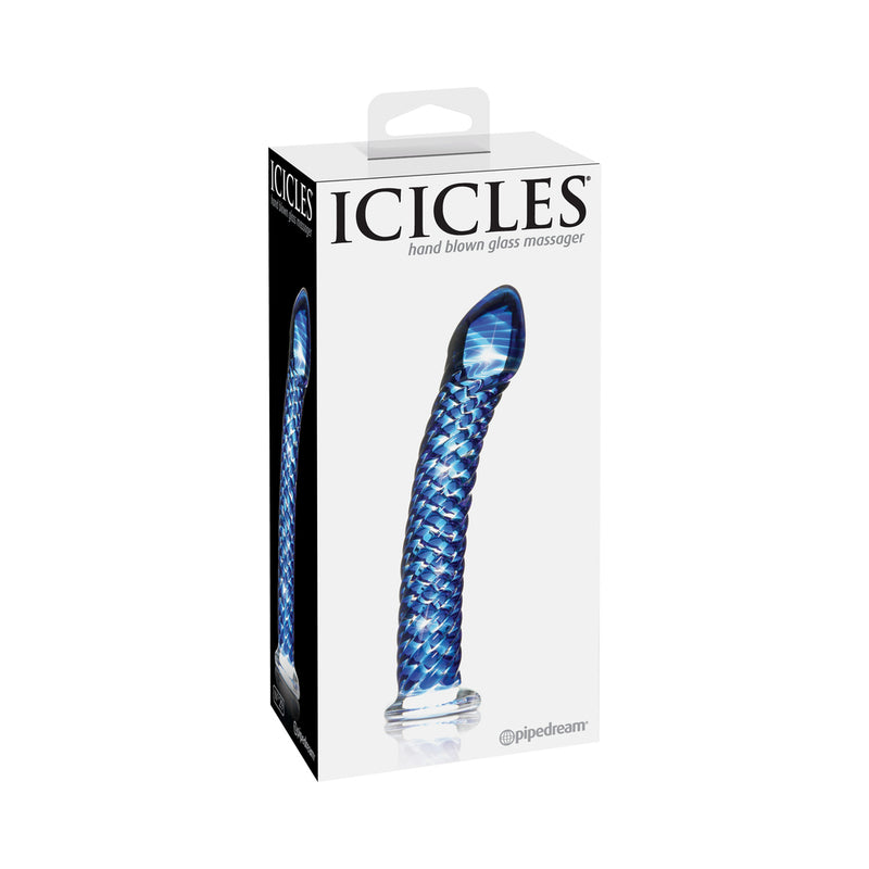 Icicles No 29 Textured Glass Dildo