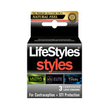 LIFESTYLES STYLES SENSITIVE 3PK