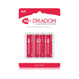 Dragon Alkaline Batteries - AA Pack of 4