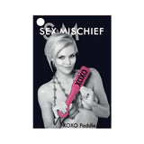 Sex And Mischief XOXO Paddle Pink 12 Inches