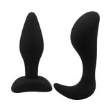 Dom. Sub. Coll Silicone Butt Plugs (Blk)