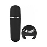 Power Ring Remote Mini Slim Bullet Vibrator Black