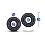 Donut Rings Oversized Black