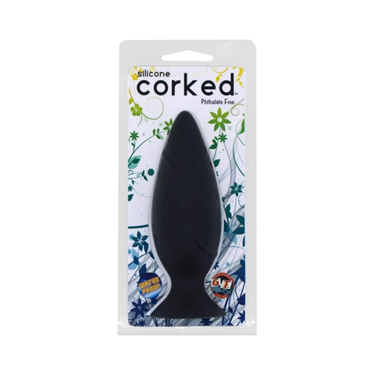 Corked Silicone Small Butt Plug