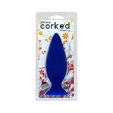 Corked Silicone Medium Butt Plug