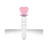 Crystal Heart of Glass - Pink