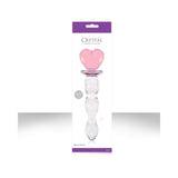 Crystal Heart of Glass - Pink