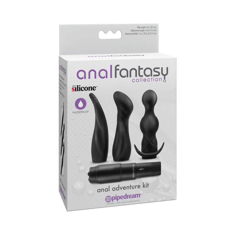 Anal Fantasy Collection Anal Adventure Kit - Black