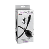 Anal Fantasy Collection Inflatable Silicone Ass Expander - Black