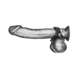 CB Gear V-style cock ring w/ball divider