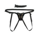 Fetish Fantasy Gold Designer Strap On w/Dildo - Black