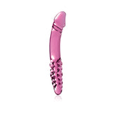Icicles No 57 Glass Double Dildo Pink