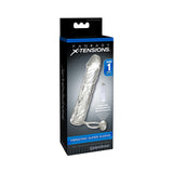 Fantasy X-Tensions Vibrating Super Sleeve - Clear