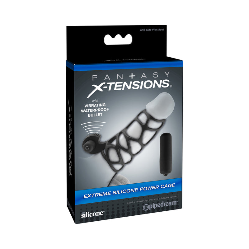 Extreme Silicone Power Cage Black