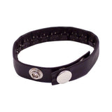 Rouge Pin Prick Cock Strap Black Leather