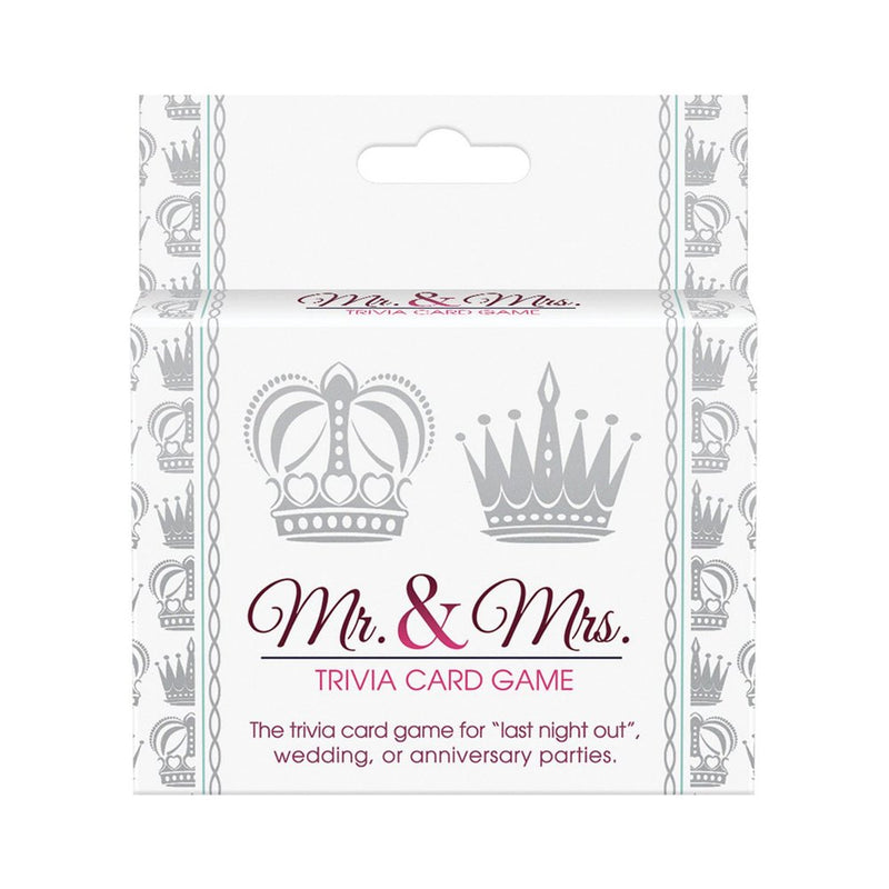 Mr. And Mrs. Trivia Card Game