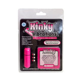Kinky Vibrations Game with Bullet Vibrator