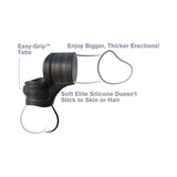 Fantasy C-Ringz Mr. Big Cock Ring & Ball Stretcher - Black