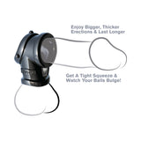 Fantasy C-Ringz Cock Pipe w/Ball Stretcher - Black