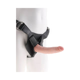 King Cock Strap On Harness 7 inches Cock Beige