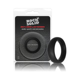 Rock Solid Silicone Black C Ring, Small (1 3/4in) In A Clamshell